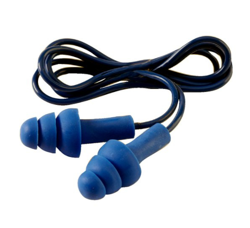 3M E-A-R Ultrafit X Tappi Per Orecchie Riutilizzabili - Set Da 5 Con Cordino E Custodia, SNR 35 DB, Lavabili, Per Rumore E Sonno